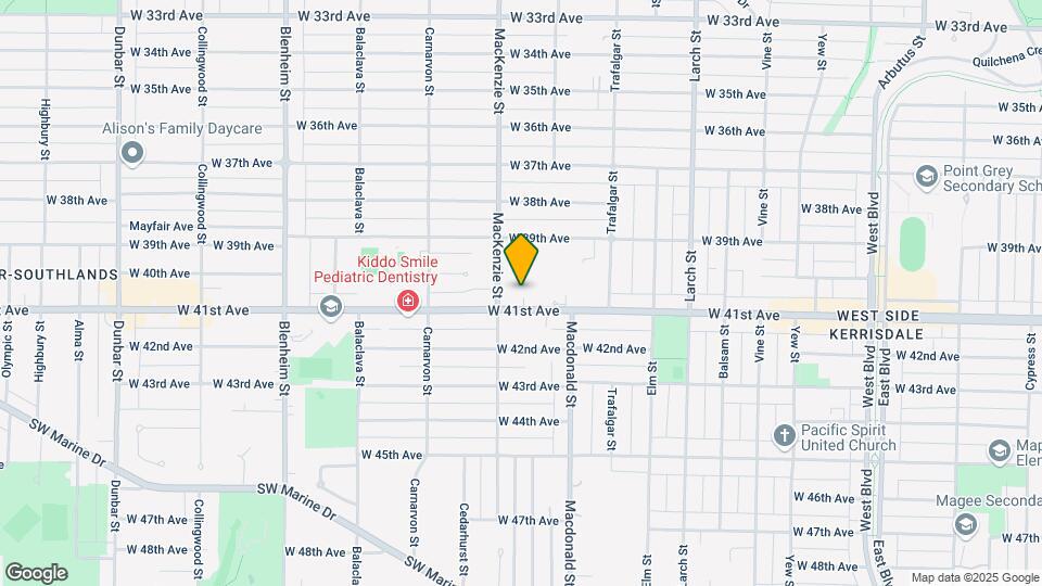 2893 41st Av W Map and Location Details