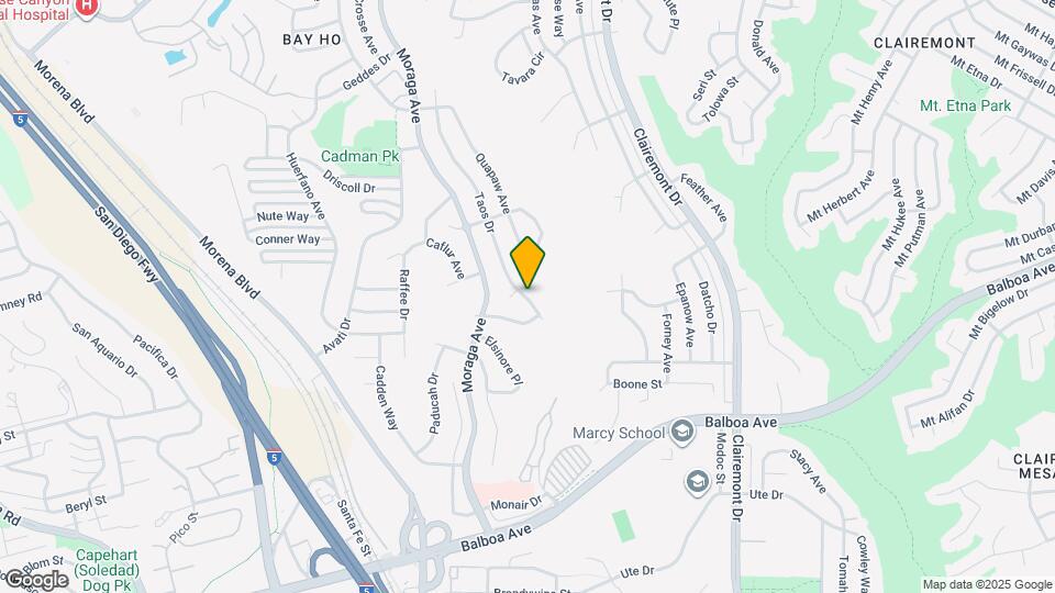 4061 Taos Dr Map and Location Details