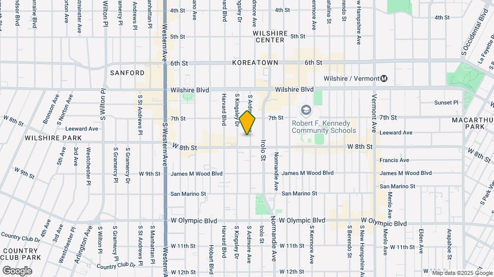 751 S Ardmore Ave Map and Location Details