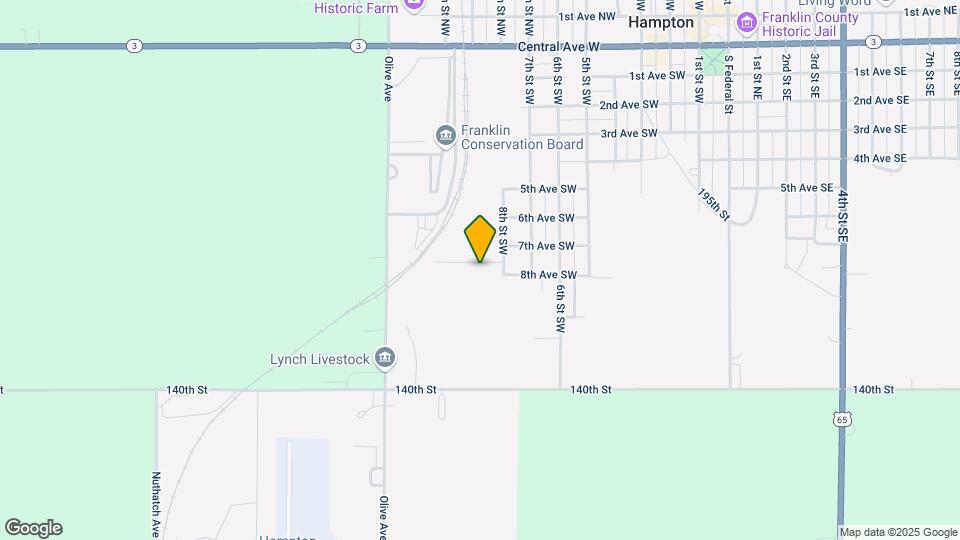 Hampton Mobile Home Park Map and Location Details