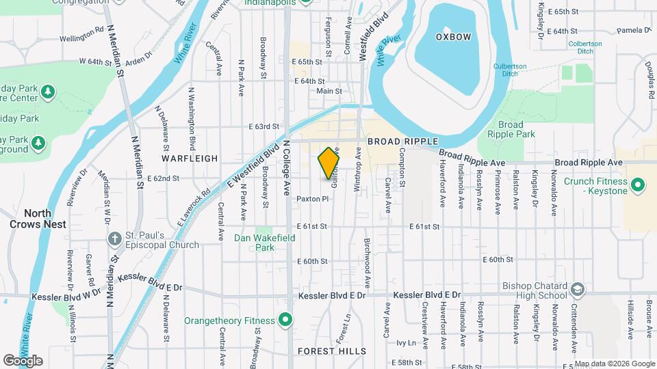 6172 Guilford Ave Mapa y Detalles de la Ubicación