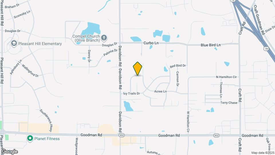 6123 English Ivy N Mapa y Detalles de la Ubicación
