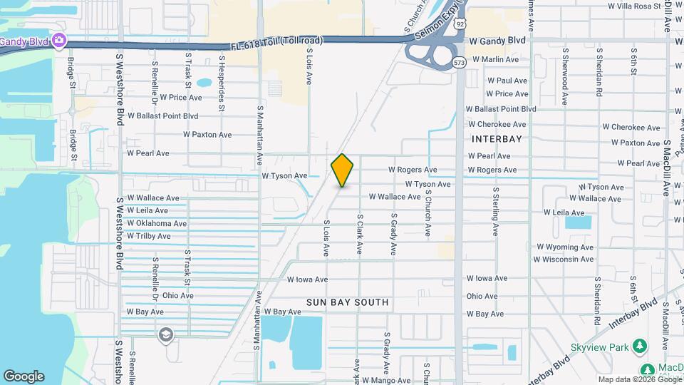 4109 W Wallace Ave Map and Location Details