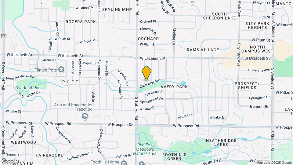 1044 Meadowbrook Dr Map and Location Details