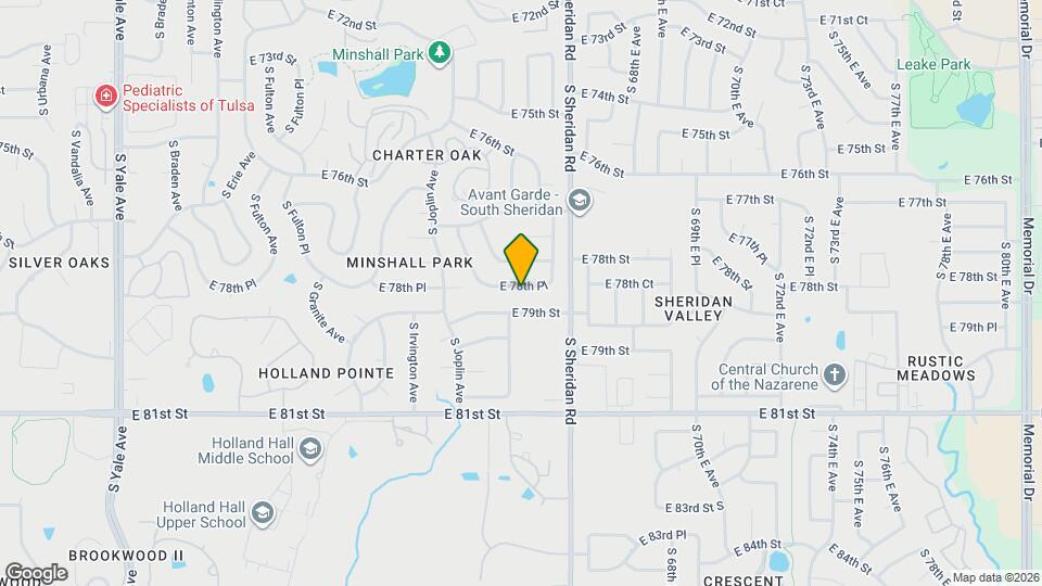 6228 E 78th Pl Map and Location Details