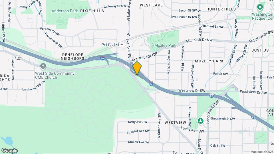 1711 Ralph David Abernathy Blvd Map and Location Details
