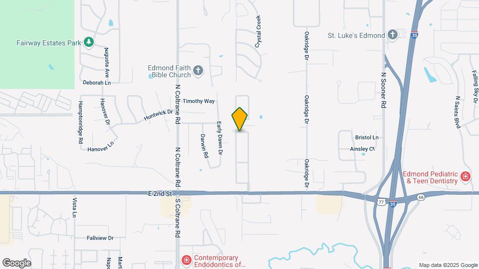 124 N Crosstimber Trail Map and Location Details