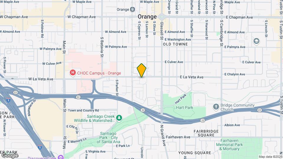 336 W La Veta Ave Mapa y Detalles de la Ubicación