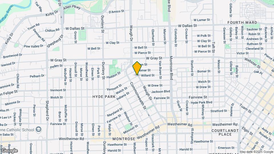 1403 Vermont St Map and Location Details