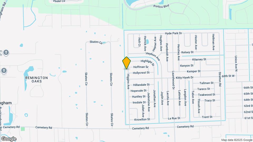6109 Higgins Ave Map and Location Details