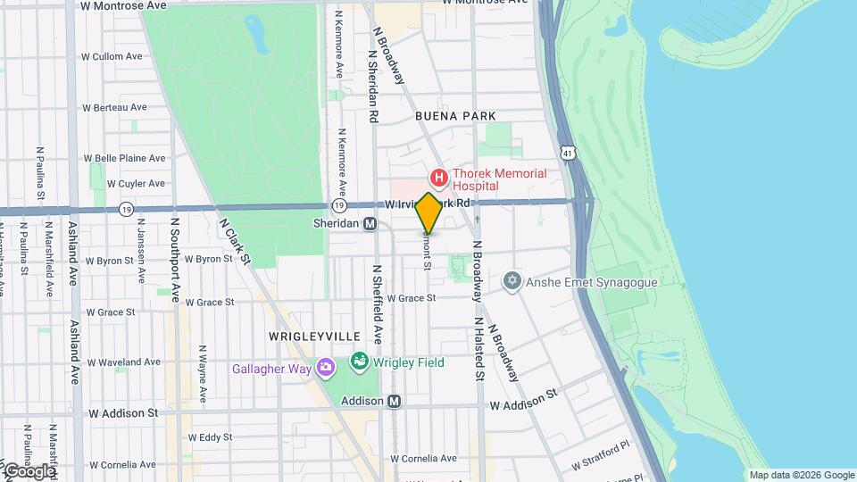 3916 N Fremont St Map and Location Details