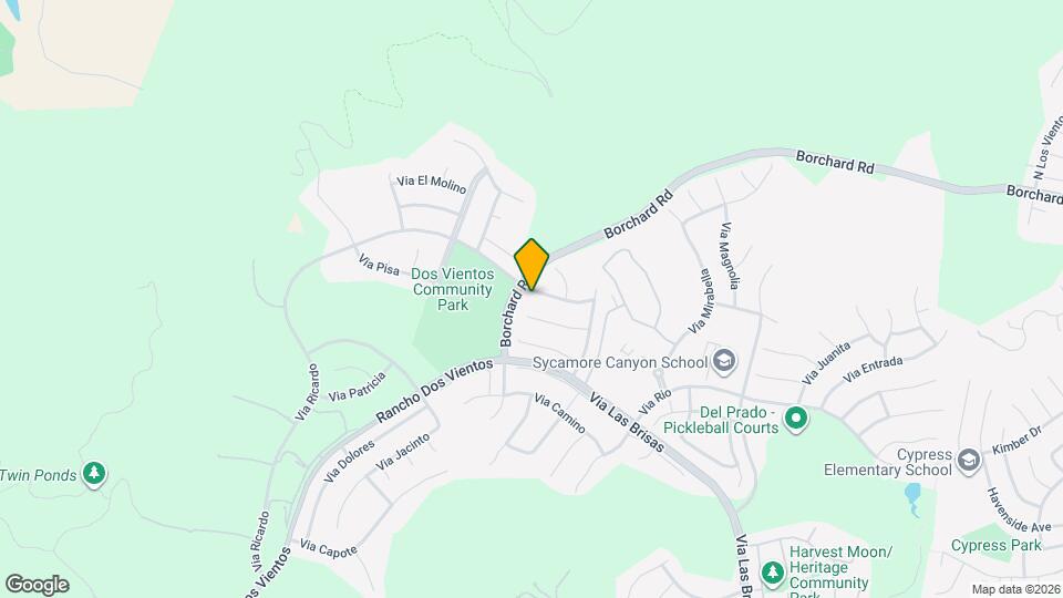 4948 Via Coronado Map and Location Details