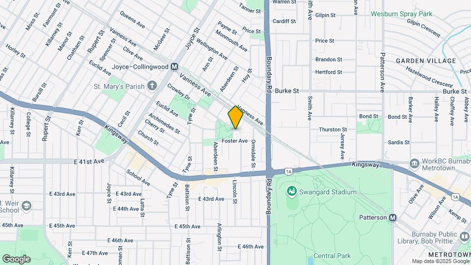 3551 Foster Ave Map and Location Details