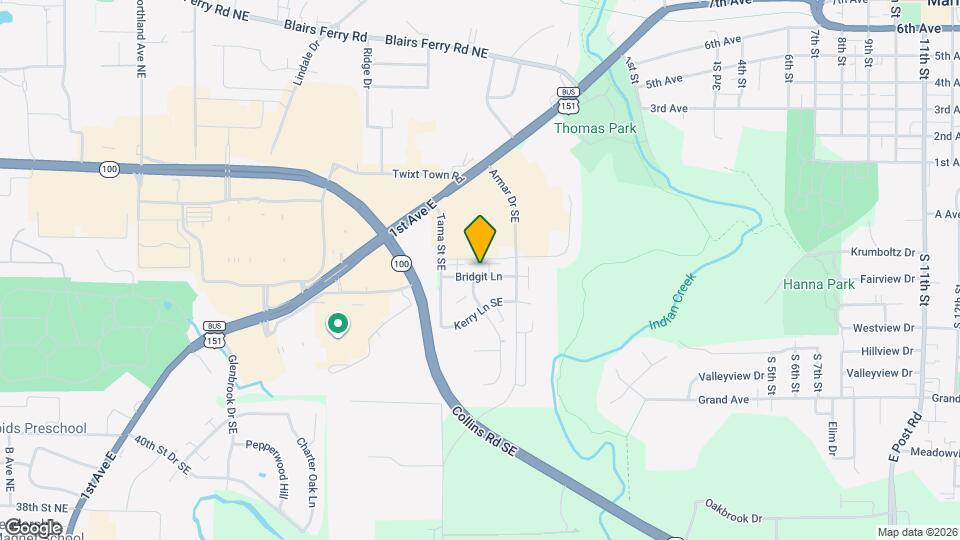 910 Bridgit Ln SE Map and Location Details