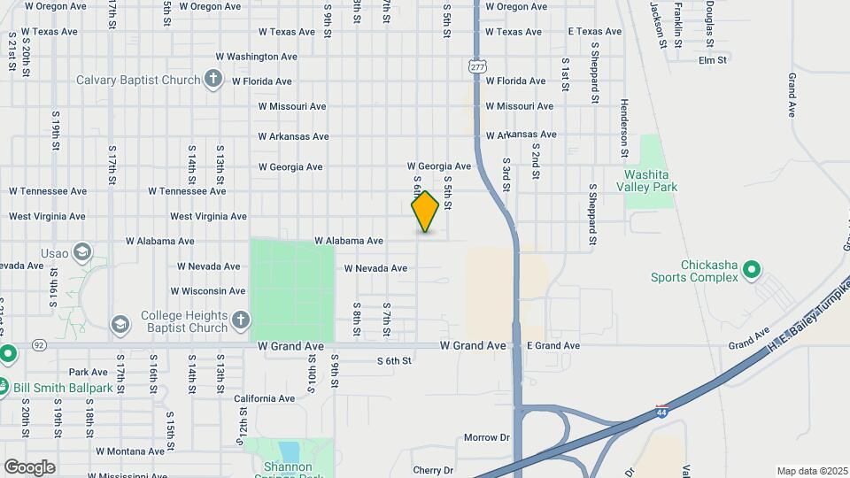 518 W Alabama Ave Map and Location Details