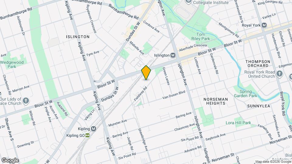 28 Fieldway Rd Map and Location Details