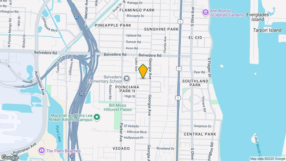 728 Talladega St Map and Location Details