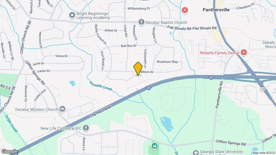 2968 McGlynn Ct Map and Location Details