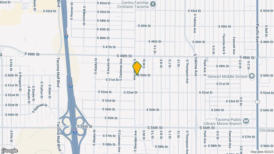 5003 S Sheridan Ave Mapa y Detalles de la Ubicación