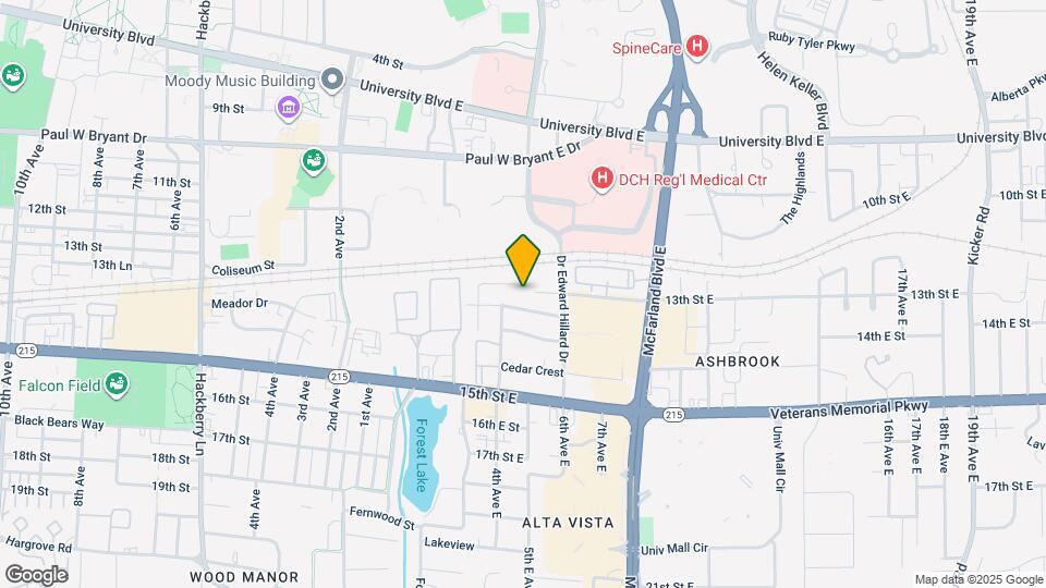 260 Cedar Crest Map and Location Details