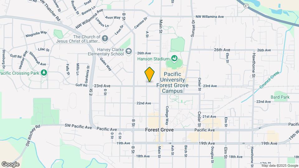 1907 23RD Ave Mapa y Detalles de la Ubicación