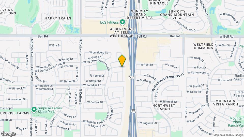 16817 W Cottonwood St Map and Location Details