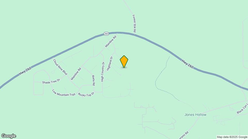 1586 Echo Cir Map and Location Details