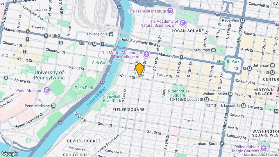 2220 Walnut St Map and Location Details