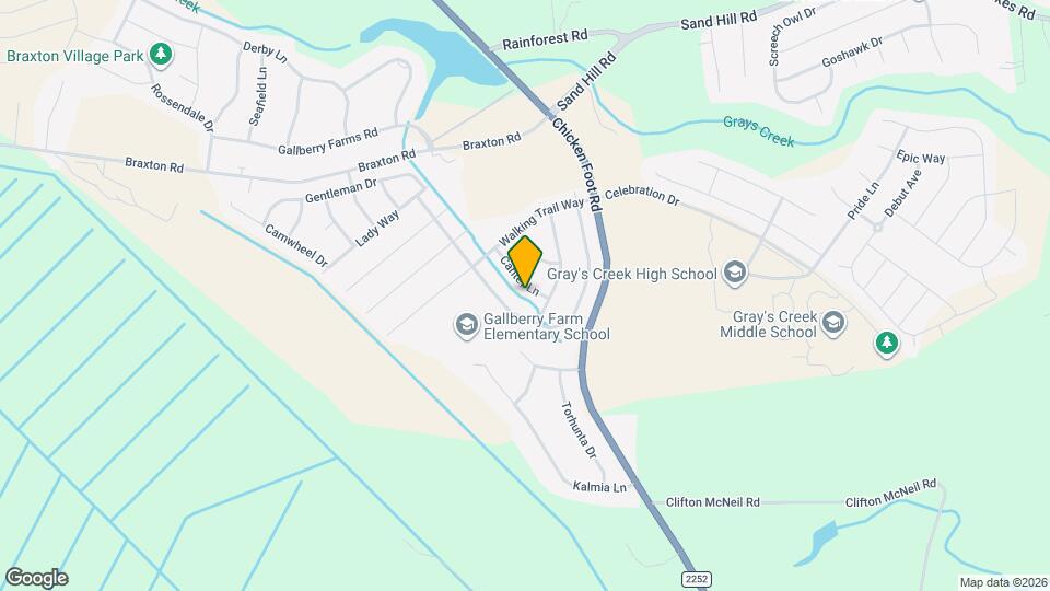 1034 Canter Ln Map and Location Details