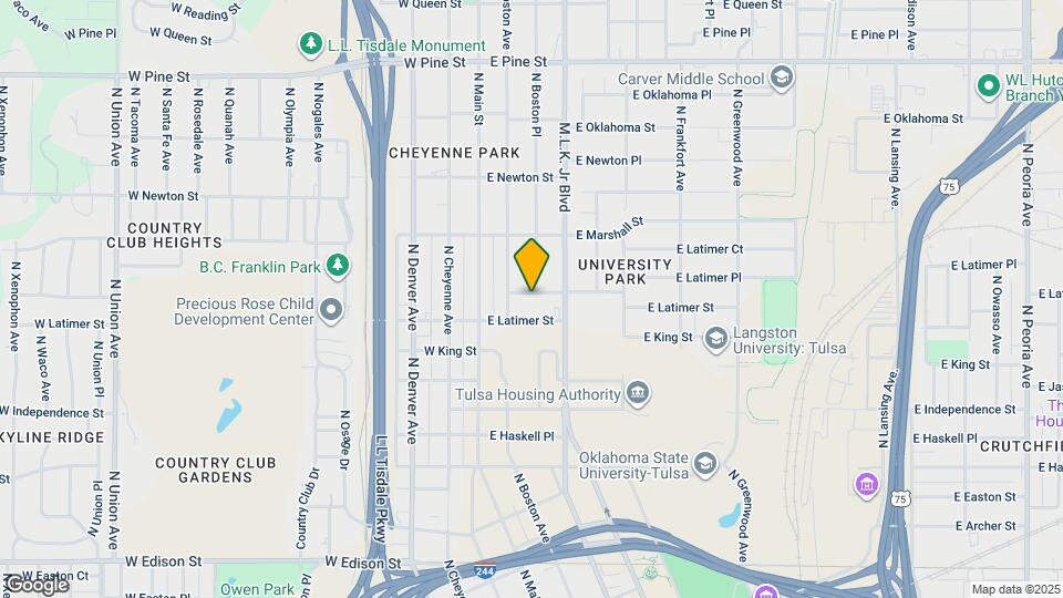 118 E Latimer Pl Map and Location Details