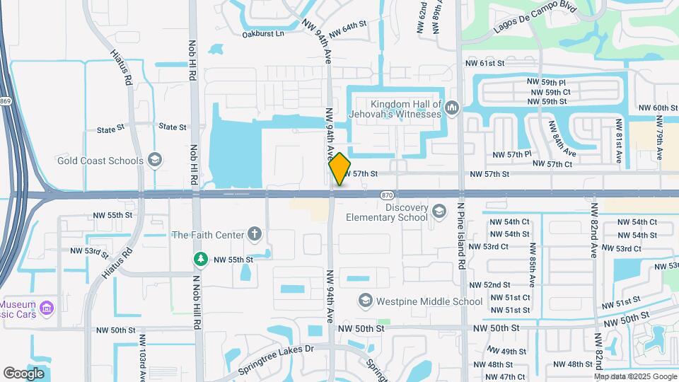 9375 W Commercial Blvd, Unit 401 Map and Location Details