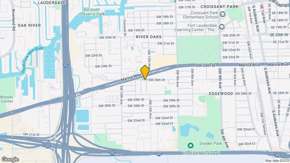 1210 SW 26th St Map and Location Details