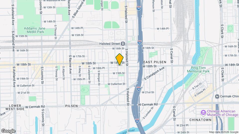 1817 S Peoria St Map and Location Details