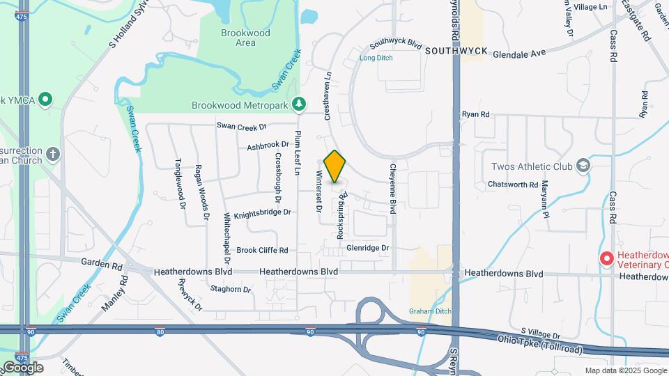 2270 Rockspring Rd Map and Location Details