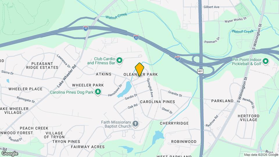 2212 Springhill Ave Mapa y Detalles de la Ubicación