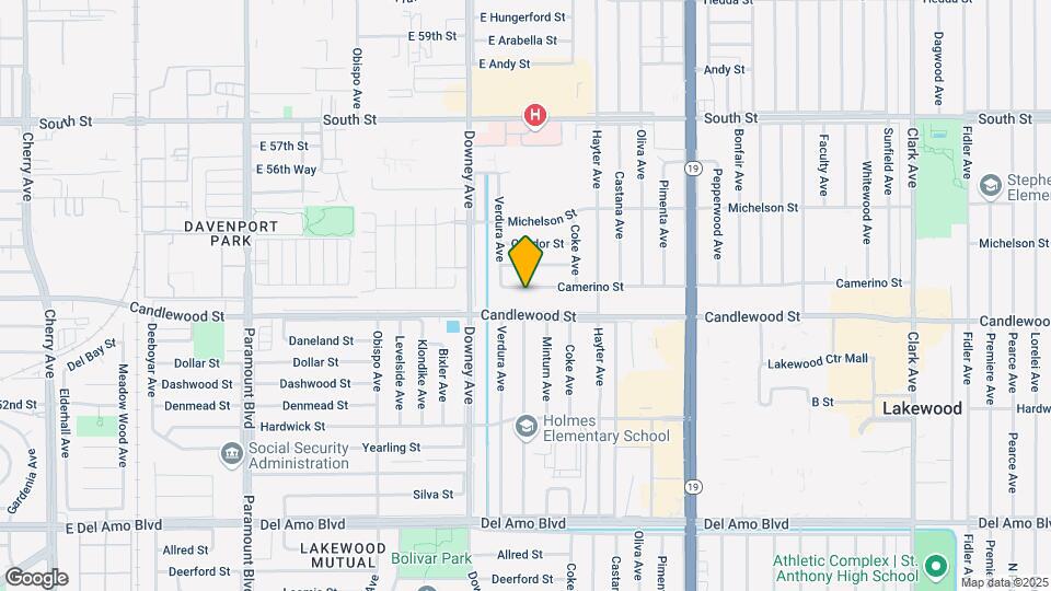 3632 Camerino St Map and Location Details