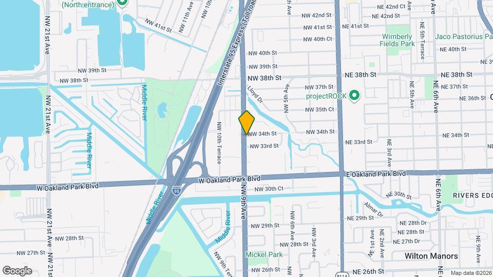 3350 Powerline Rd Map and Location Details