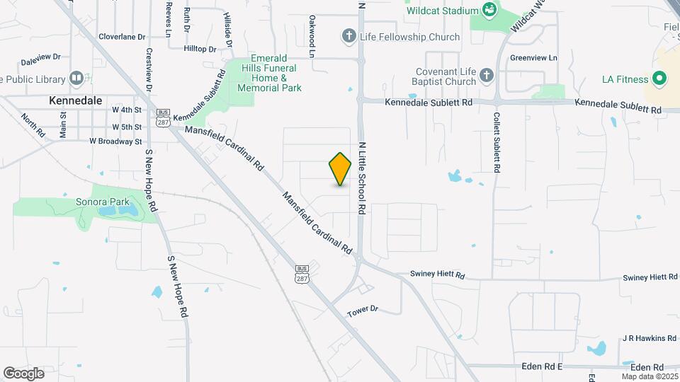 1355 Meadowview Dr Map and Location Details
