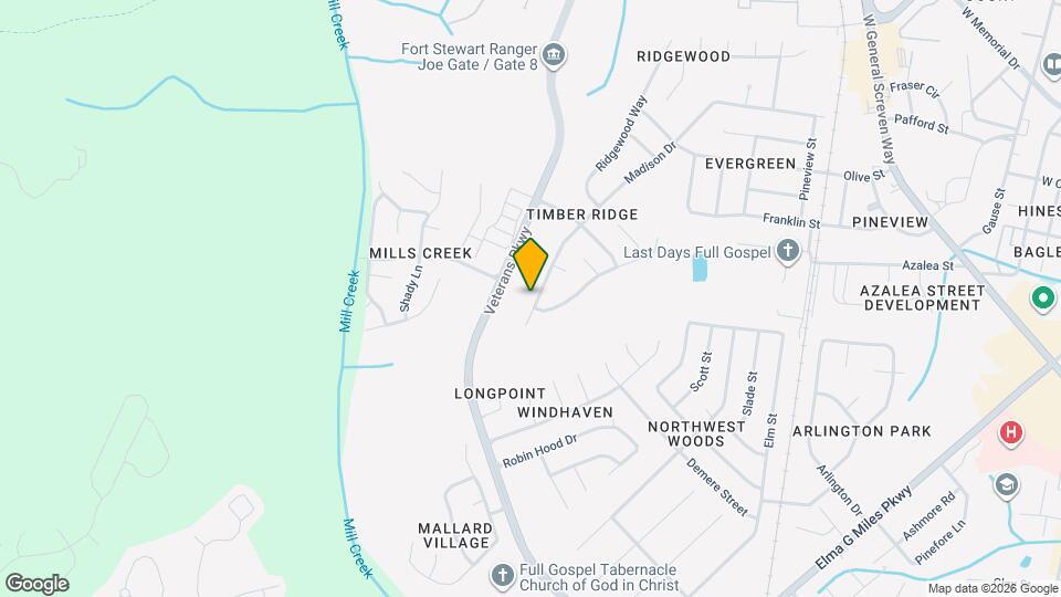 798 Madison Dr Map and Location Details