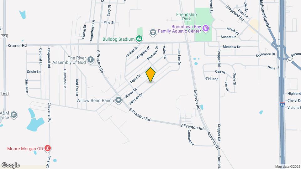 1046 Jan Lee Dr Map and Location Details