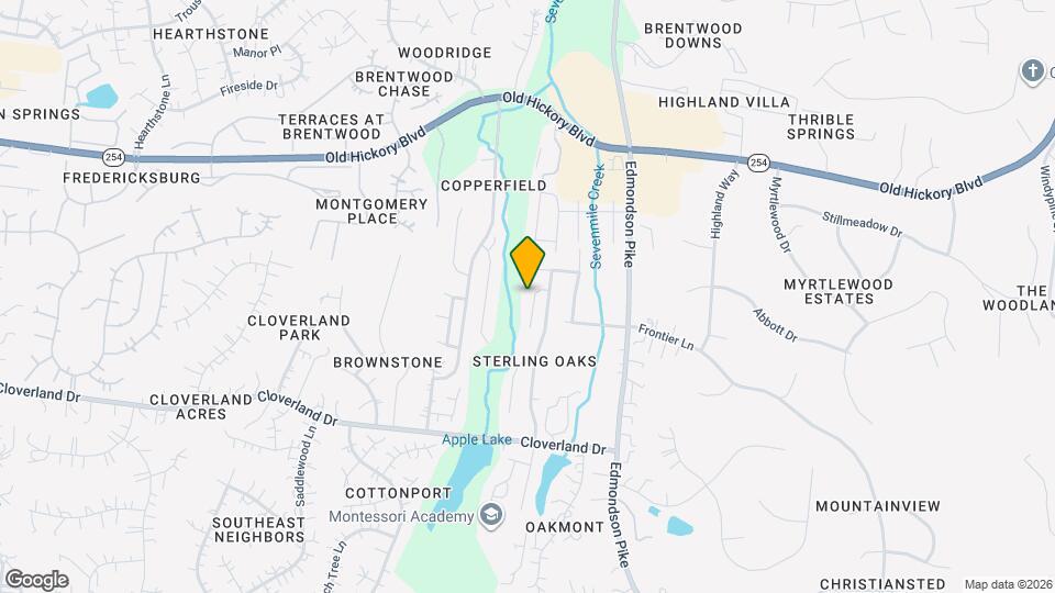 212 Sterling Oaks Pl Map and Location Details