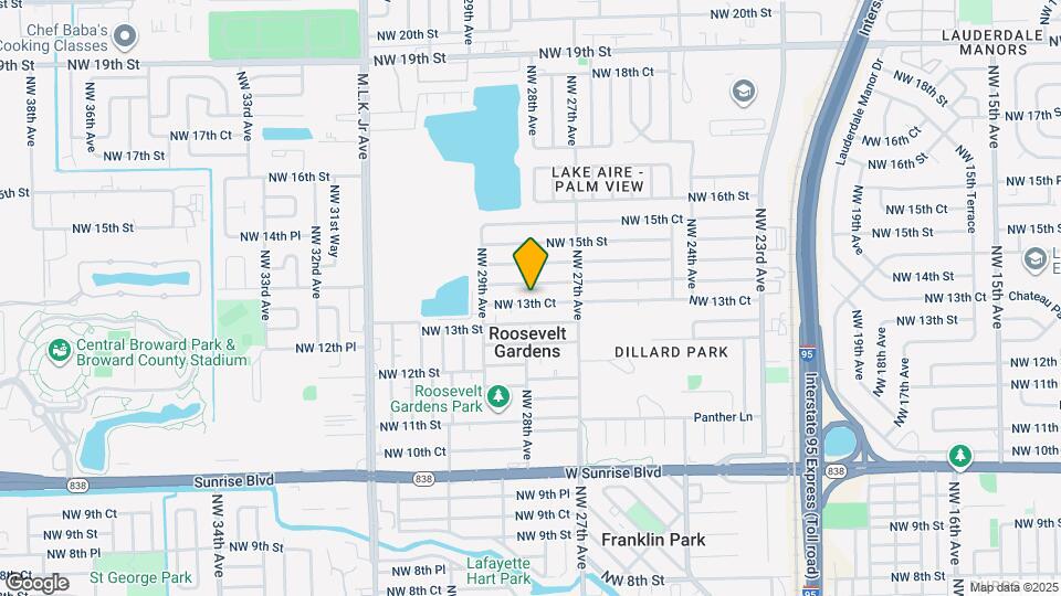 2781 NW 13th Ct Map and Location Details
