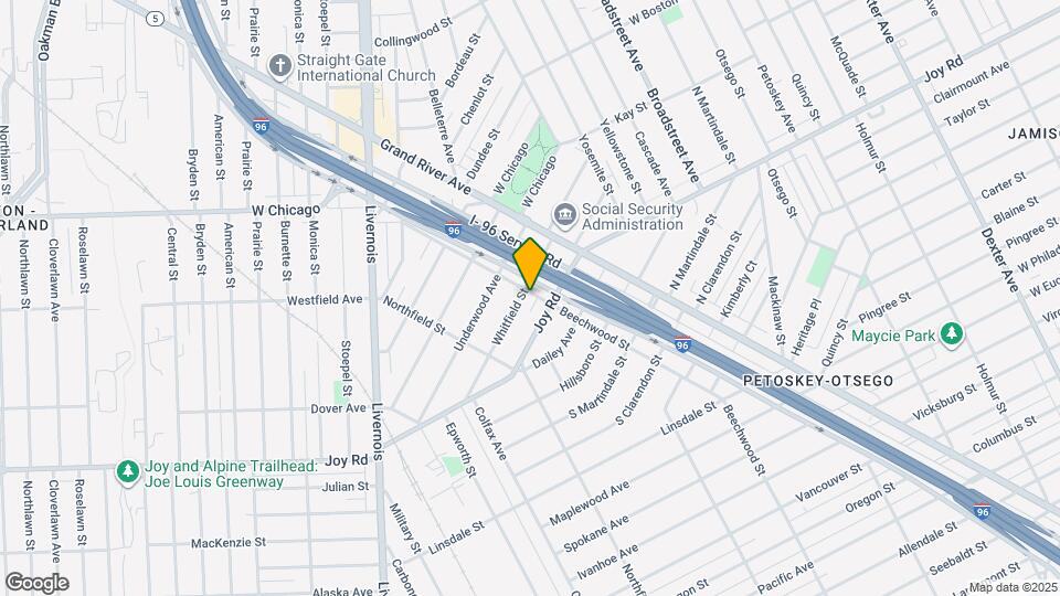 5003 Whitfield St Map and Location Details