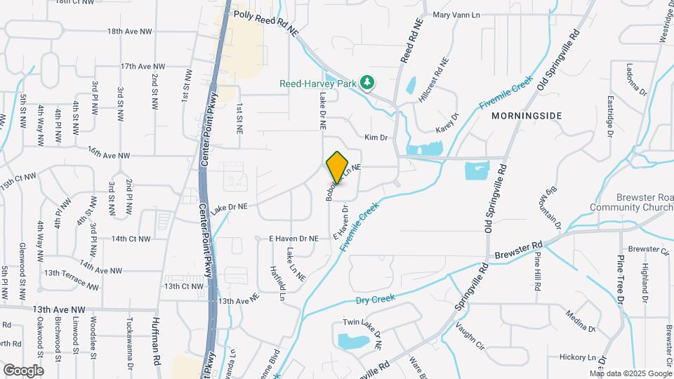 1617 Bobolink Ln NE Map and Location Details