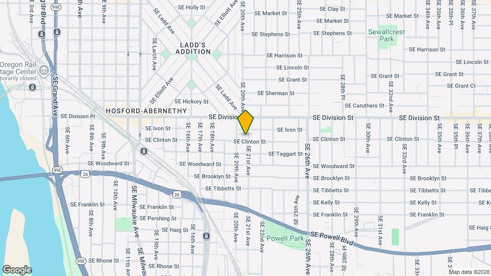 2025 SE Taggart St Map and Location Details