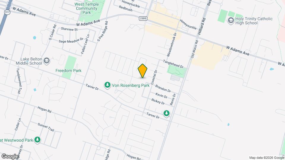 623 Sandy Gln Ln Map and Location Details