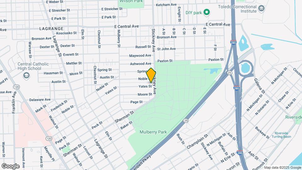 1445 Yates St Map and Location Details