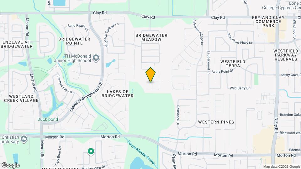 3419 Afton Forest Ln Map and Location Details