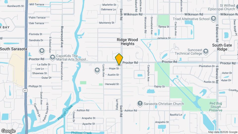 2739 Hope St Map and Location Details