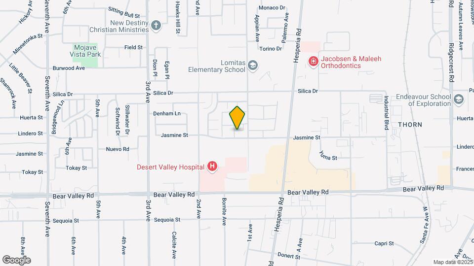 High Desert Villas - 55+ Map and Location Details